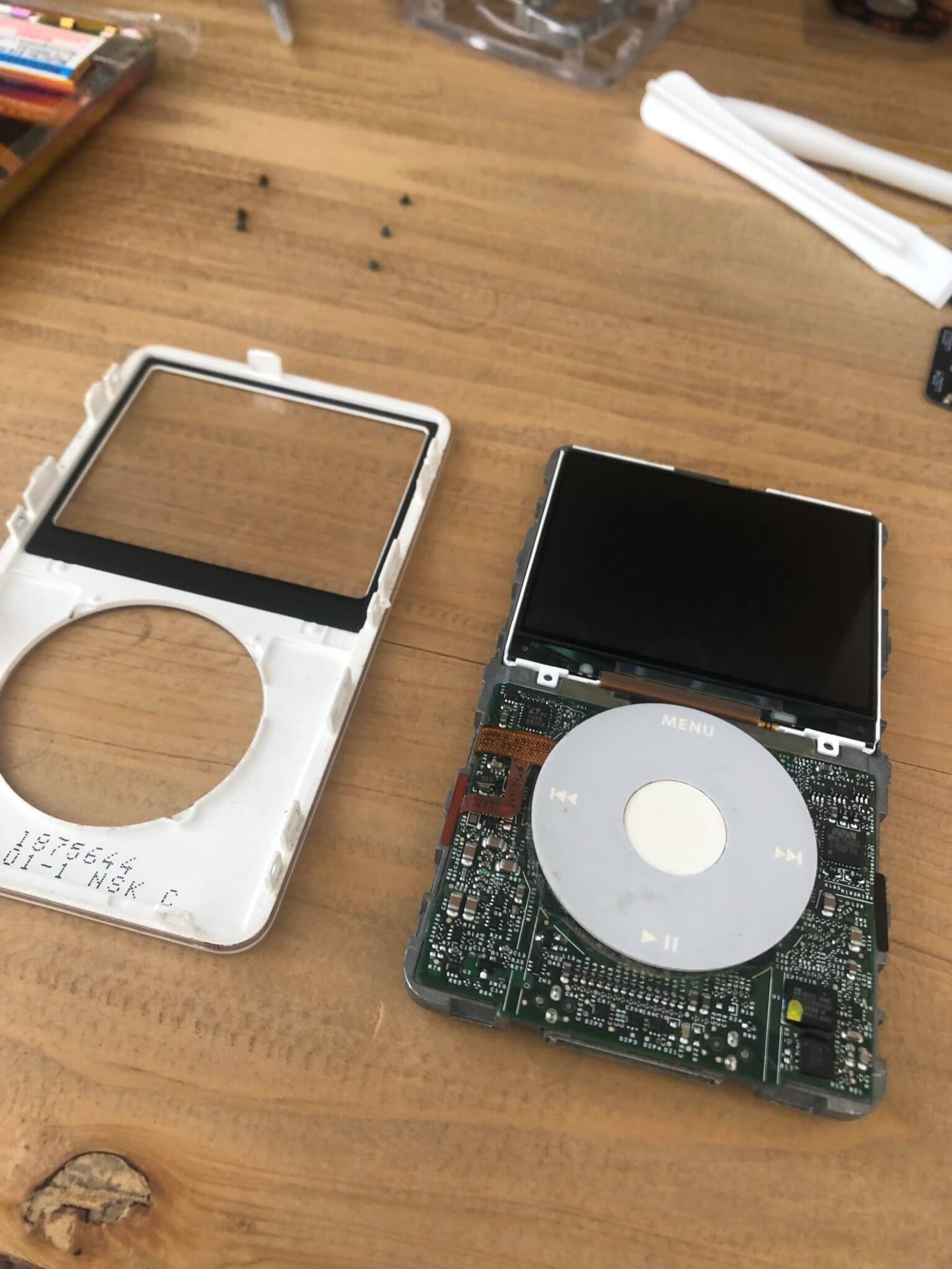 Customized Transparent iPod