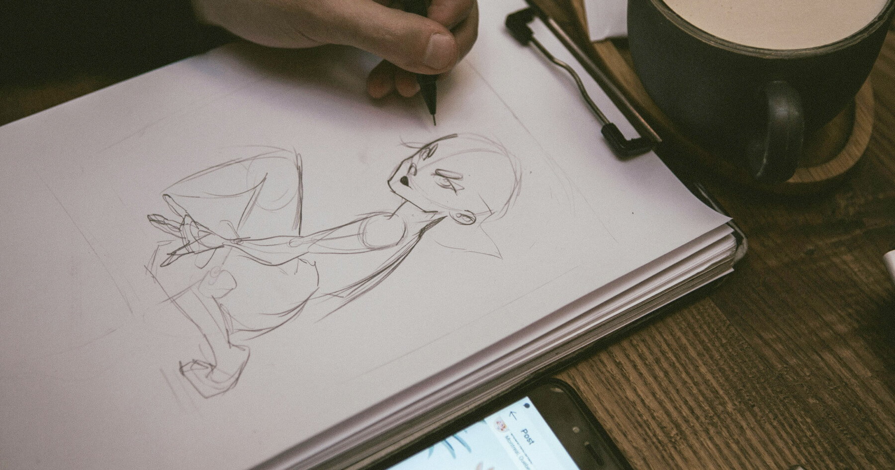 サムネイル画像: Tips for Building a Daily Sketching Habit