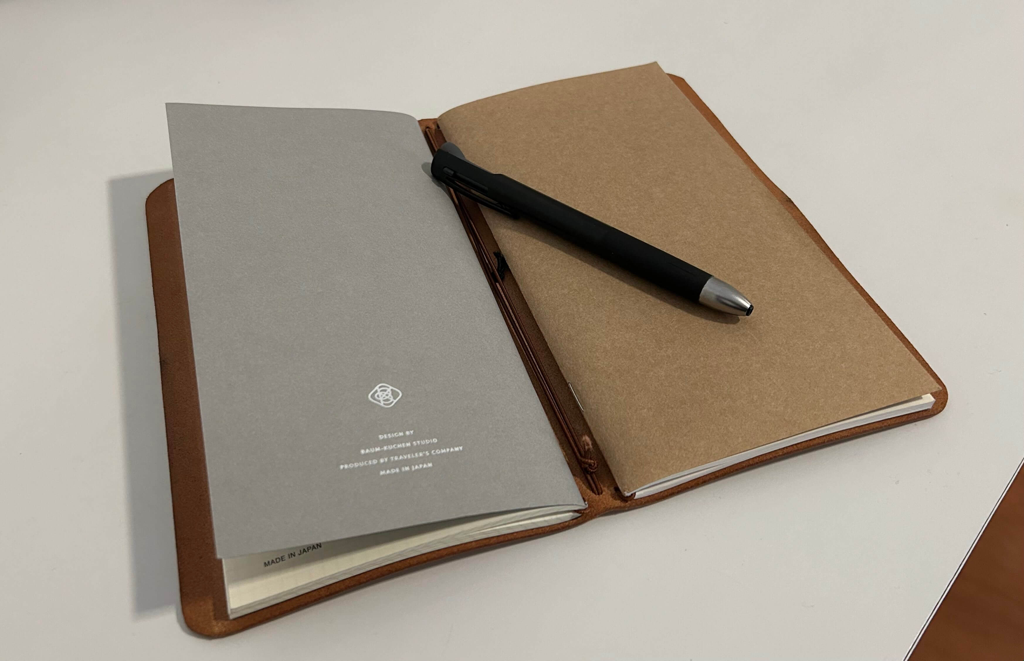 Inside the Traveler’s Notebook
